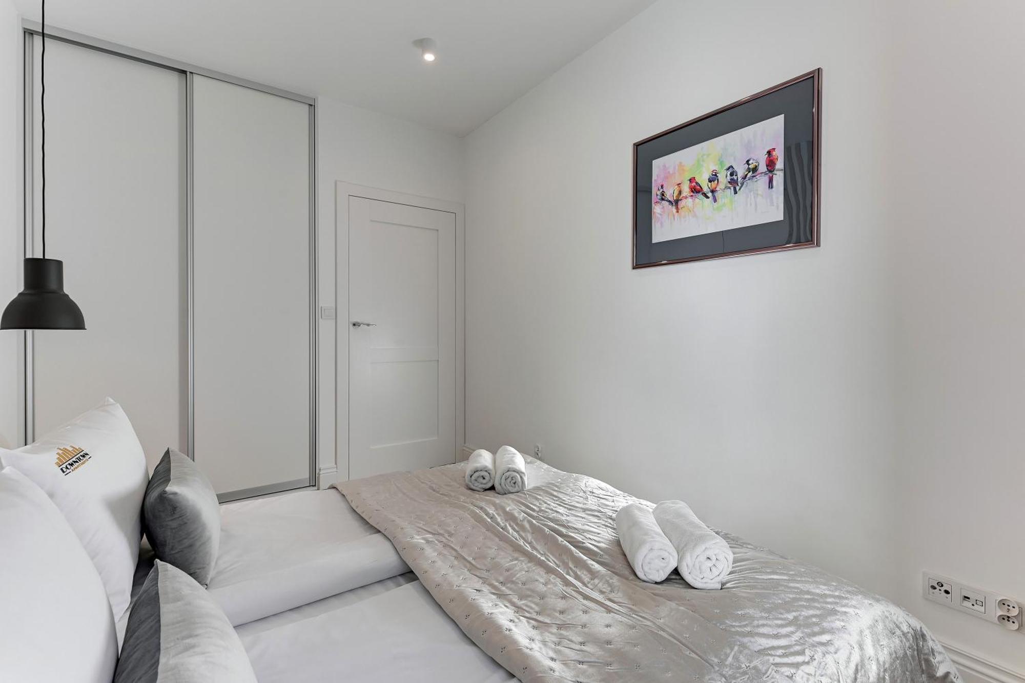 Aura III Apartments & Free Parking By Downtown Apartments 그단스크 객실 사진